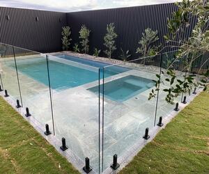 Swimming Pools with stone layout